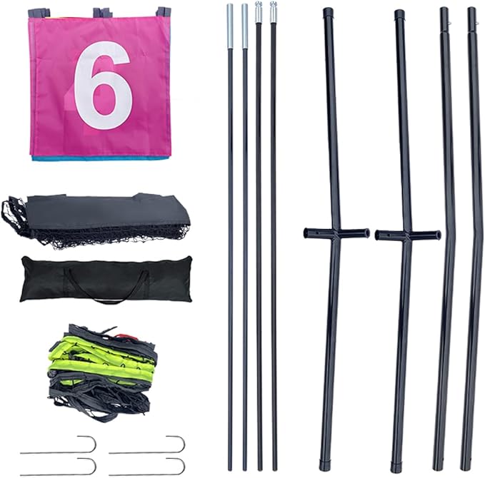 Disc Golf Net Portable Disc Training Net with 9 Target Multifunctional Practice Net Disc Golf Target Net for Backyard Indoor Outdoor Game,7ft x 7ft