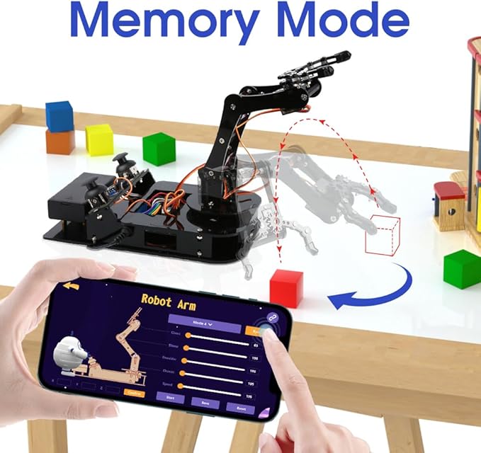 ACEBOTT 4 DOF ESP32 Robotic Arm Kit - Image 4