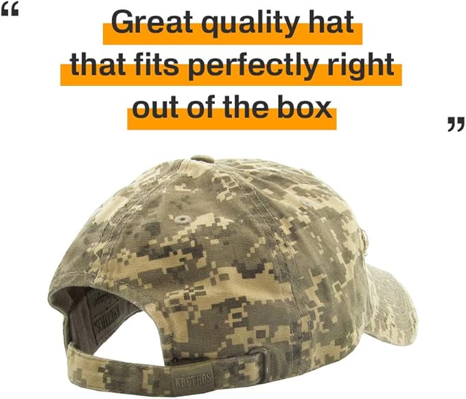 KBETHOS Flag USA America Military Thin Blue Line Thin Red Line Vintage Distressed Baseball Cap Dad Hat Unisex Adjustable…