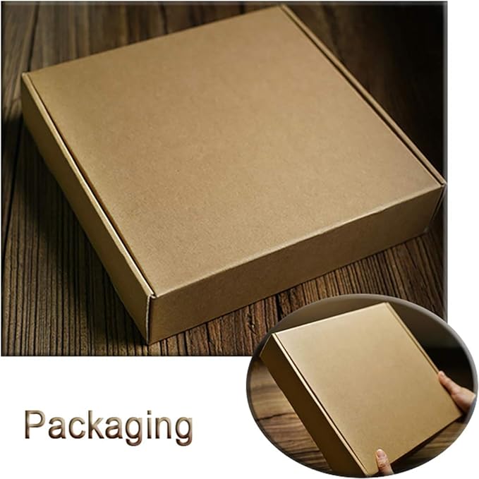 Photo Album DIY Scrapbook, 10x10 inch 50 Pages Vintage Leather Cover Three-Ring - Image 7