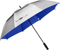 Gonex 54/62/68/72/80 Inch Extra Large Golf Umbrella, Automatic Open Travel Rain Umbrella with Windproof Water Resistant Double Canopy, Oversize Vented Umbrellas for 2-3 Men and UV Protection, Multiple Colors