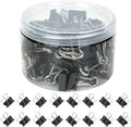 150 PCS Mini Binder Clips, 5/8 inch 15mm Binder Clips, Document Organizing by MIELIKKE