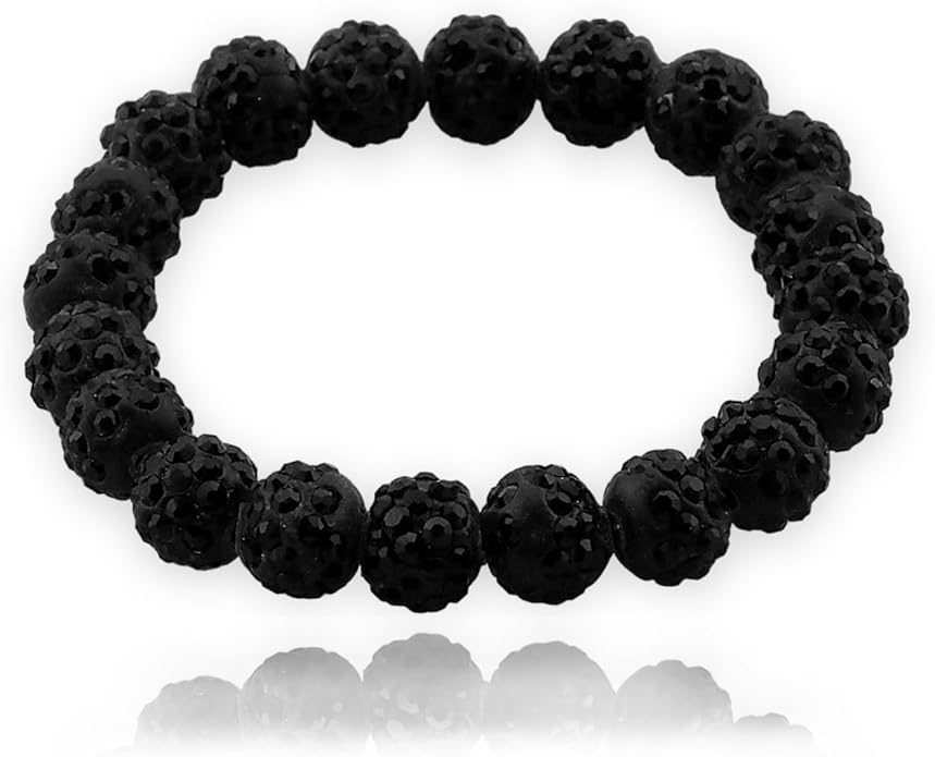 Baseball Bracelet for Women Men Baseball Mom Accessories Essentials Stuff Sparking Bead Bracelet Jewelry Baseballs Sport Fan Bracelet for Sports Game Team