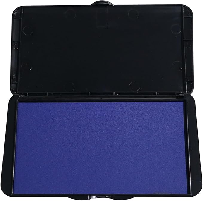 Large Ink Pad for Stamps, 6.14"×3.38" Stamp Pad, Ink Pad for Office, by DUUPEAK