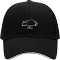Embroidered Baseball Cap for Men Women, Breathable Cotton Adjustable Hat, Various Patterns for Casual Daily Outfits
