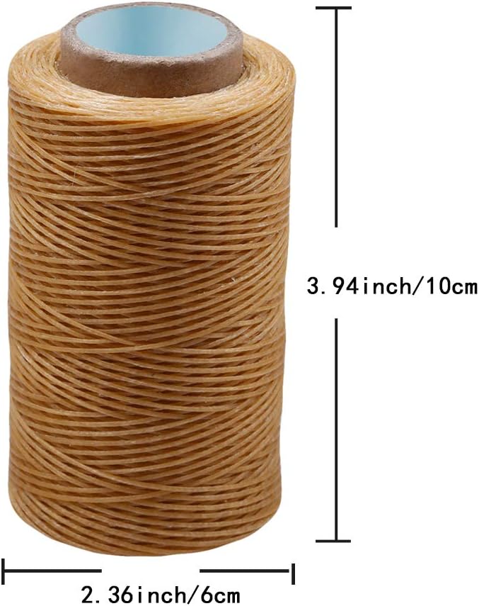 284 Yards Waxed Thread, 210D Heavy Duty Wax Thread - Image 2