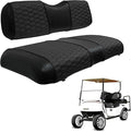 Golf Cart Seat Covers for EZGO TXT Club Car DS Gas or Electric OEM Regular Seat Cushion, No Staple, Golf Cart Vinyl Replacement Seat Cover
