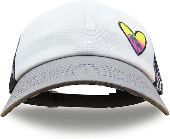 Baseball Cap for Women in Cute Dad Hat Design with Mesh to Stay Cool at The Beach in Summer