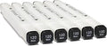 6pcs Black Alcohol Markers Set, Dual Tips Art Markers Drawing Sketched Double by Arhomet
