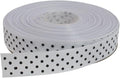 Polka Dot Grosgrain Ribbon 25 Yard Each Roll 100% Polyester by Unknown