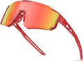 Kids Polarized Sunglasses for Boys & Girls, Youth Baseball Softball Cycling Sports Sunglasses UV Protection Ages 3-12