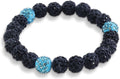 Baseball Bracelet for Women Men Baseball Mom Accessories Essentials Stuff Sparking Bead Bracelet Jewelry Baseballs Sport Fan Bracelet for Sports Game Team