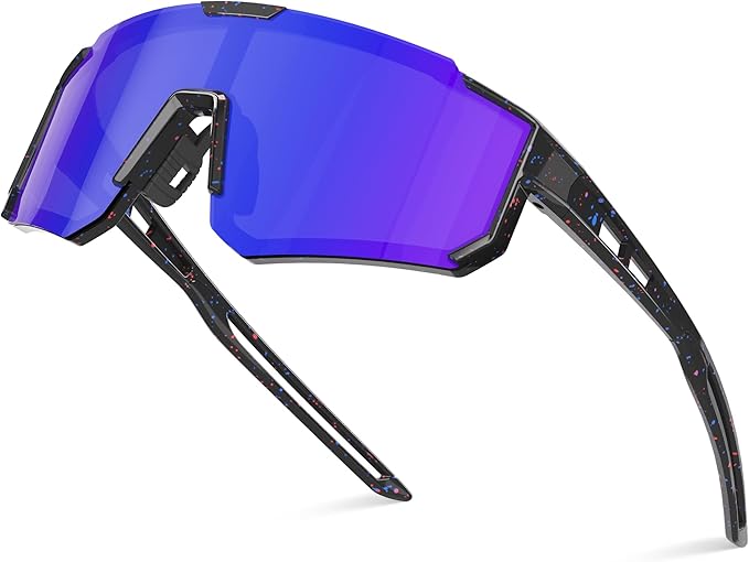 Kids Polarized Sunglasses for Boys & Girls, Youth Baseball Softball Cycling Sports Sunglasses UV Protection Ages 3-12