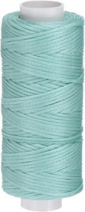 uxcell Leather Sewing Waxed Thread, 55 Yards / 50m 0.8mm 150D Flat Polyester by uxcell