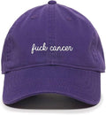 DSGN By DNA Fuck Trump Embroidered Baseball Cap Cotton Adjustable Dad Hat