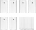 Universal Frame Hanger, 6 Plastic Picture Hangers, 16 Large Removable Adhesive by JELLYSUB