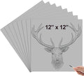 Yeaqee 4 Pcs 12 x 12 Inch Linoleum Block Rubber Carving Block Soft Linocut by Yeaqee