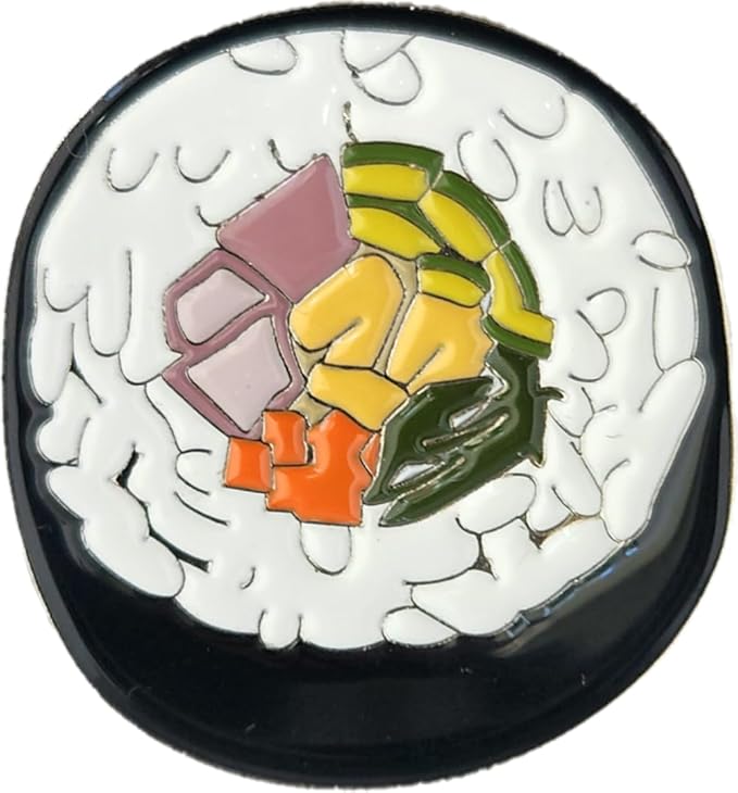 Food & Drink Golf Ball Markers with Hat Clip – Funny Magnetic Golf Accessories & Unique Gifts for Golf Lovers