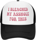 Funny Trucker Hat for Women Hot Pink Funny Gag Trucker Hats for Men Girls Trip