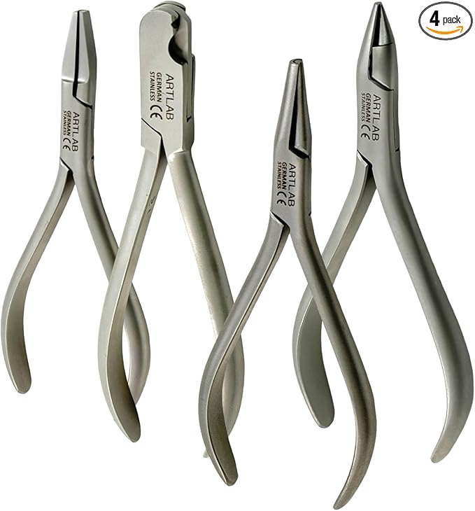 4 Pliers Types for Metal Forming, Wire Bending for Making Loops, Wire Shape by Avon+Surgical