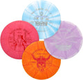 Westside Discs Origio Burst 4-Disc Golf Discs Set - Beginner Disc Golf Set for Men - 1x Drivers, Fairway Driver, Midrange & Putter - Colors Will Vary