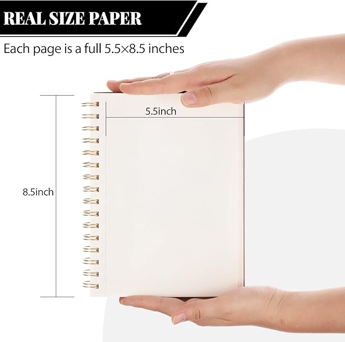 Sketch Book with 12 Color Pencil Set, 90 Sheets Spiral Sketchbook - Image 8
