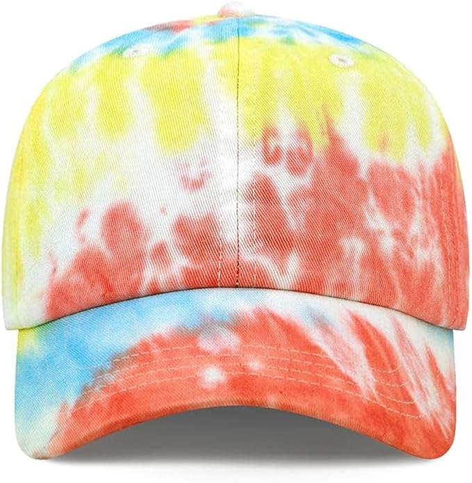 Cotton Baseball Cap Dad Hat – Washed Low Profile Adjustable Hat for Men Women Casual Outdoor Running Golf