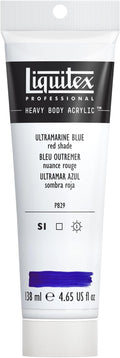 Liquitex Professional Heavy Body Acrylic Paint, 4.65-oz Tube, Ultramarine Blue by Liquitex