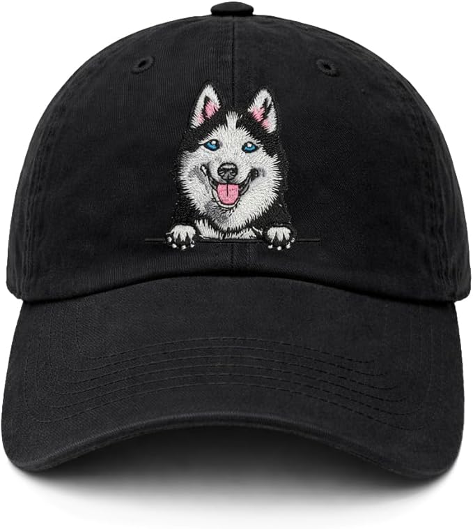 Pet Dog Lover Gifts,Embroidered Dog Baseball Hats for Men Women Dad Mom