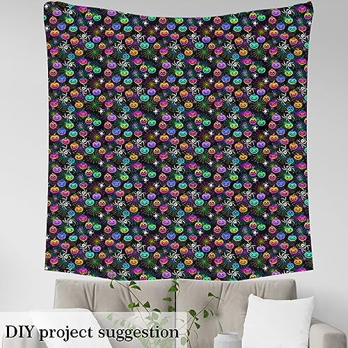 jejeloiu Halloween Fabric by The Yard Soft 3 Yards