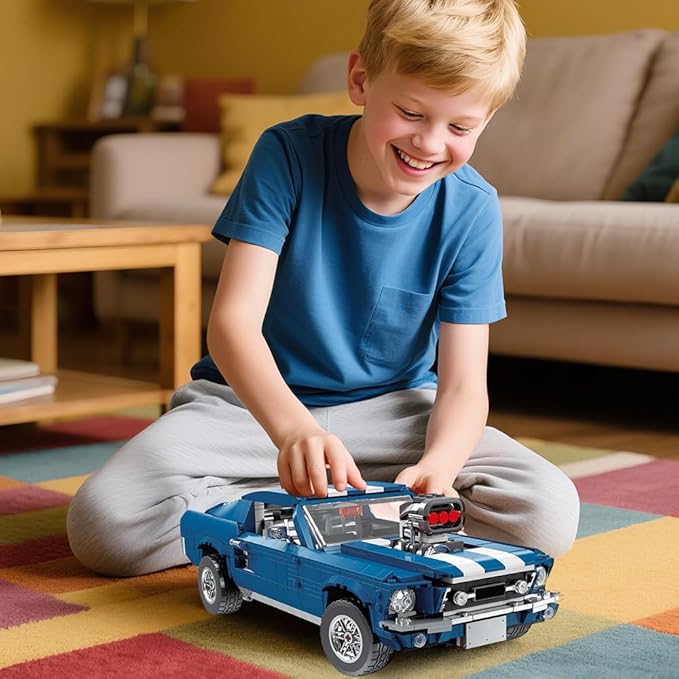 Sports GTRS Car Building Blocks Toys Boys or Adults Kits，1:10 MOC Building Set - Image 9