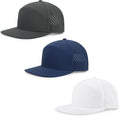 Quick Dry Baseball Cap Flat Brim Snapback Hat Sun and Rain Protection Golf Hat for Men Women