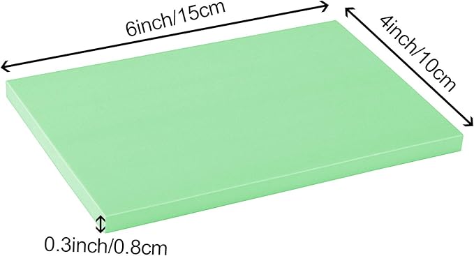 ZOENHOU 20 PCS 4 x 6 Inch Rubber Stamp Carving Blocks, Linoleum Blocks - Image 2