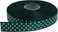 Polka Dot Grosgrain Ribbon 25 Yard Each Roll 100% Polyester by Unknown