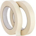 No-Residue 1 Inch, 60 Yard Masking Tape 2 Pk. Easy-Tear, Pro-Grade Removable by Unknown