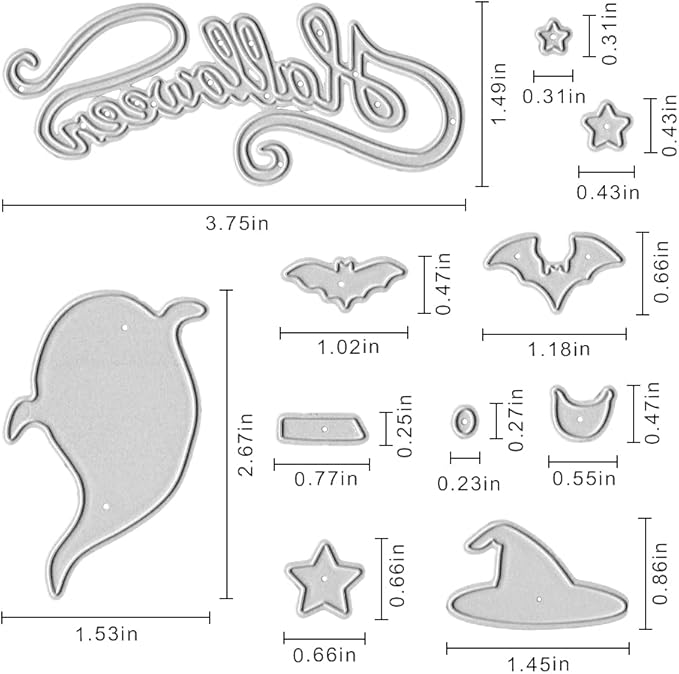 Metal Halloween Die Cuts - Image 2