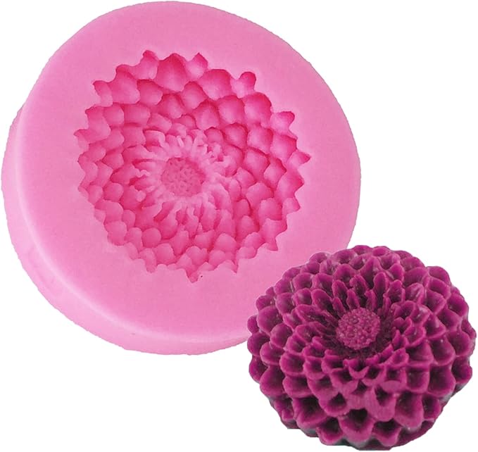 2Pcs Small Sunflower Silicone Mold - Image 5