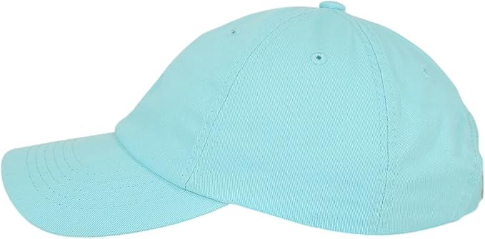 Classic Dad Hat Cotton, Low-Profile Plain Baseball Cap, Adjustable, Breathable and Packable