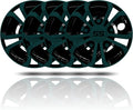 Golf Cart SS Wheel Covers Hub Caps for EZGO Club Car Yamaha, 8 inch Golf Cart Hub Caps, Set of 4 Wheel Covers