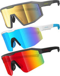 Eazyrun Youth Kids Polarized Sports Sunglasses for Age 8-12 Softball Baseball Cycling Glasses UV Protection for Girl Boy