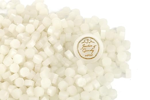 Yoption 360Pcs Cream White Sealing Wax Beads - Image 6