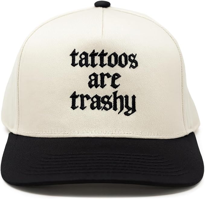 Funky Junque Trucker Hat Women Men 2-Tone Baseball Cap – Vintage Western Style Embroidered Snapback, Premium Cotton Blend