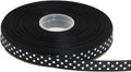 Polka Dot Grosgrain Ribbon 25 Yard Each Roll 100% Polyester by Unknown