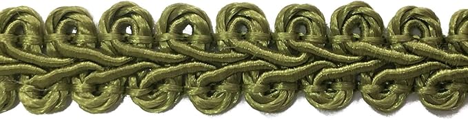 BEL AVENIR Braid Trim 1/2 inch 13.6 Yards French Gimp Basic Sewing Polyester by BELAVENIR