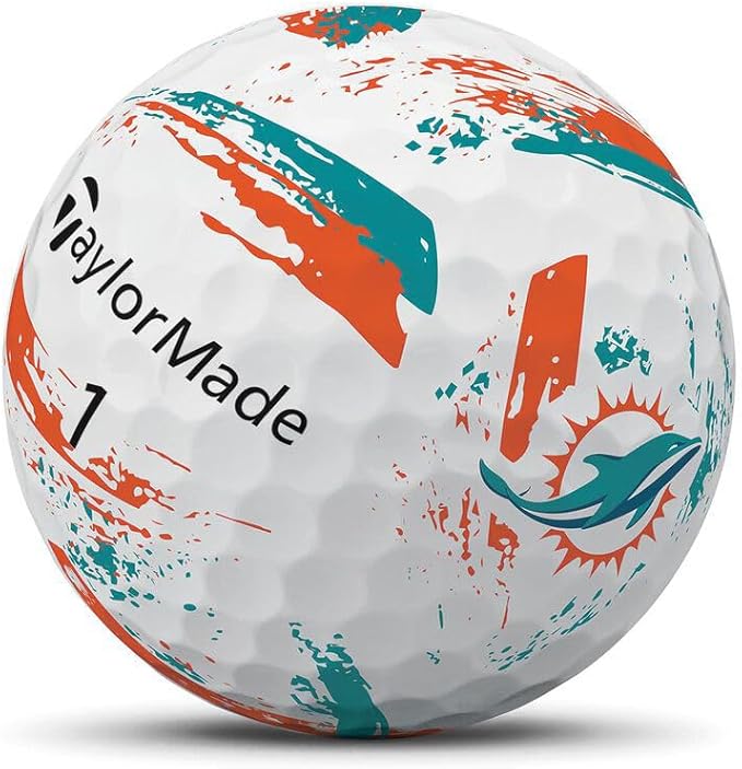 TaylorMade Golf Speed Soft Ink NFL Golf Balls
