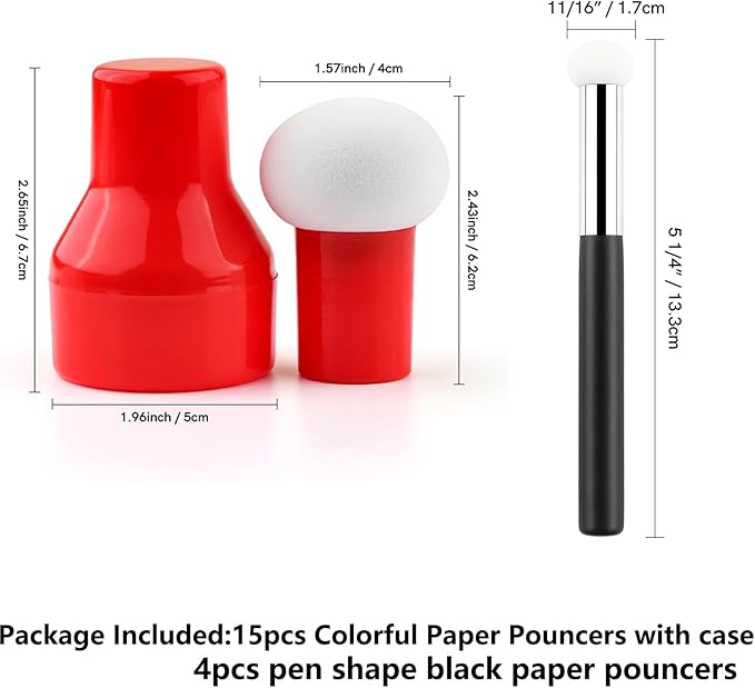 19PCS/Sets Sponge Applicator Ink Applicator - Image 2