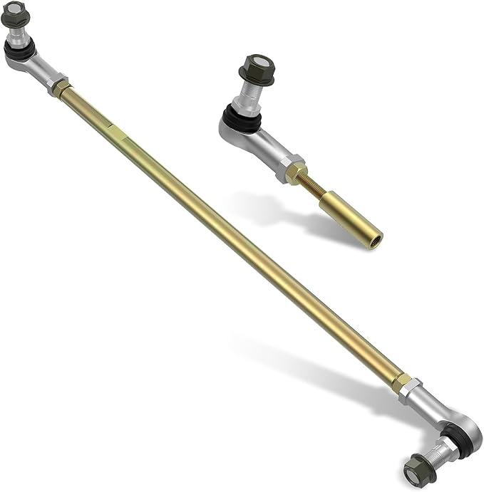 DRIVE UP Golf Cart Tie Rod, Ball Joints and Rack Pinion Drag Link Kit for Club Car DS, Carryall, Turf, Villager 2009-Up Gas and Electric Golf Carts, OEM 103354701 103653401 102022601 102022602