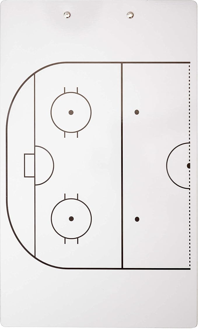 Murray Sporting Goods Dry Erase Coaches Clipboard | Double-Sided Dry Erase White Board
