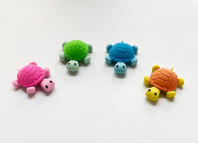 36 Pcs Pencil Eraser Set, 3D Cute Erasers - Image 2