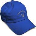 Speedy Pros Soft Baseball Hat Embroidered Dad Hat Air Force Emblem Embroidery Men & Ladies Baseball Cap Cotton
